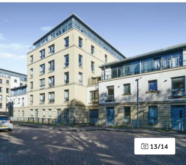 Modern Edinburgh Apartment 2 Bedrooms & Two Bathrooms Exterior foto